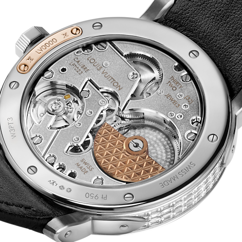 Louis Vuitton Escale, Automatic, 40.5mm, Platinum and diamonds in Watches's All Watches } collections by Louis Vuitton (Product zoom)