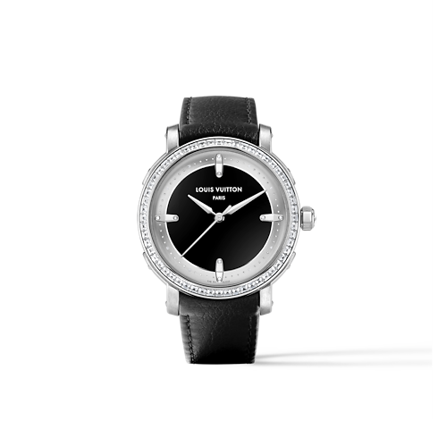 Louis Vuitton Escale, Automatic, 40.5mm, Platinum and diamonds in Watches's All Watches } collections by Louis Vuitton (Product zoom)