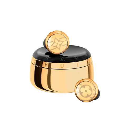 Louis Vuitton Horizon Light Up Earphones - Golden in Trunks, Travel and Home's High-Tech Objects and Accessories Audio, Connected Watches and Accessories collections by Louis Vuitton (Product zoom)