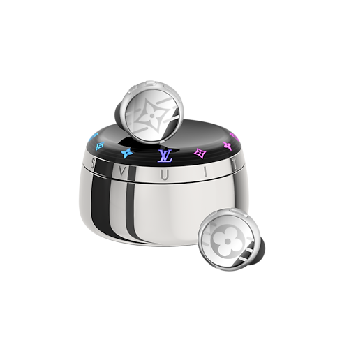 Louis Vuitton Horizon Light Up Earphones - Silver in Trunks, Travel and Home's High-Tech Objects and Accessories Audio, Connected Watches and Accessories collections by Louis Vuitton (Product zoom)