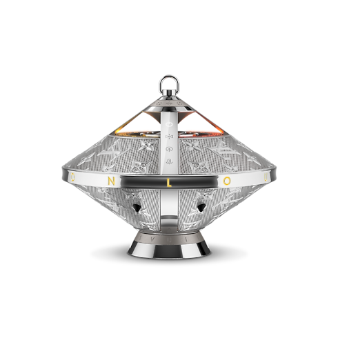 Louis Vuitton Horizon Light Up Speaker Silver in Trunks, Travel and Home's High-Tech Objects and Accessories Audio, Connected Watches and Accessories collections by Louis Vuitton (Product zoom)