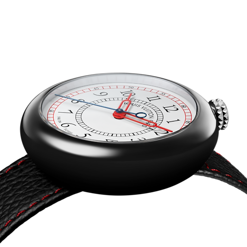 Louis Vuitton Monterey, Automatic, 37mm, Ceramic and steel in Watches's All Watches } collections by Louis Vuitton (Product zoom)