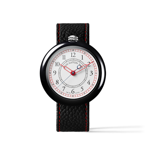 Louis Vuitton Monterey, Automatic, 37mm, Ceramic and steel in Watches's All Watches } collections by Louis Vuitton (Product zoom)