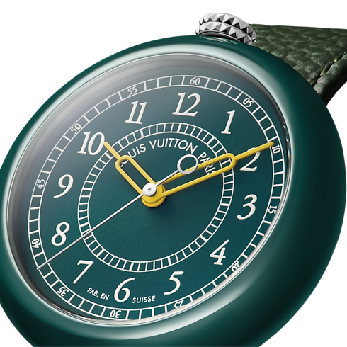 Louis Vuitton Monterey, Automatic, 37mm, Ceramic and steel in Watches's All Watches } collections by Louis Vuitton (Product zoom)