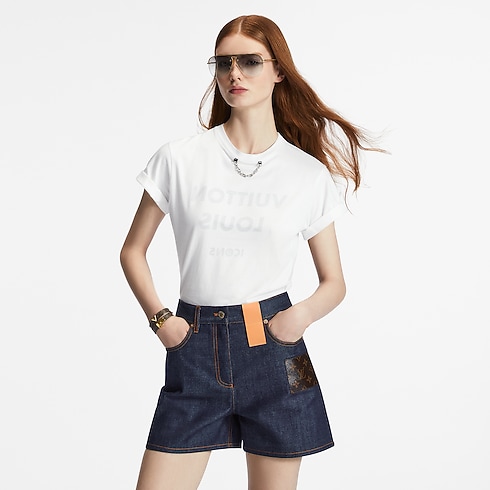 Louis Vuitton Print T-Shirt in Women's Ready-to-Wear Tops collections by Louis Vuitton (Product zoom)