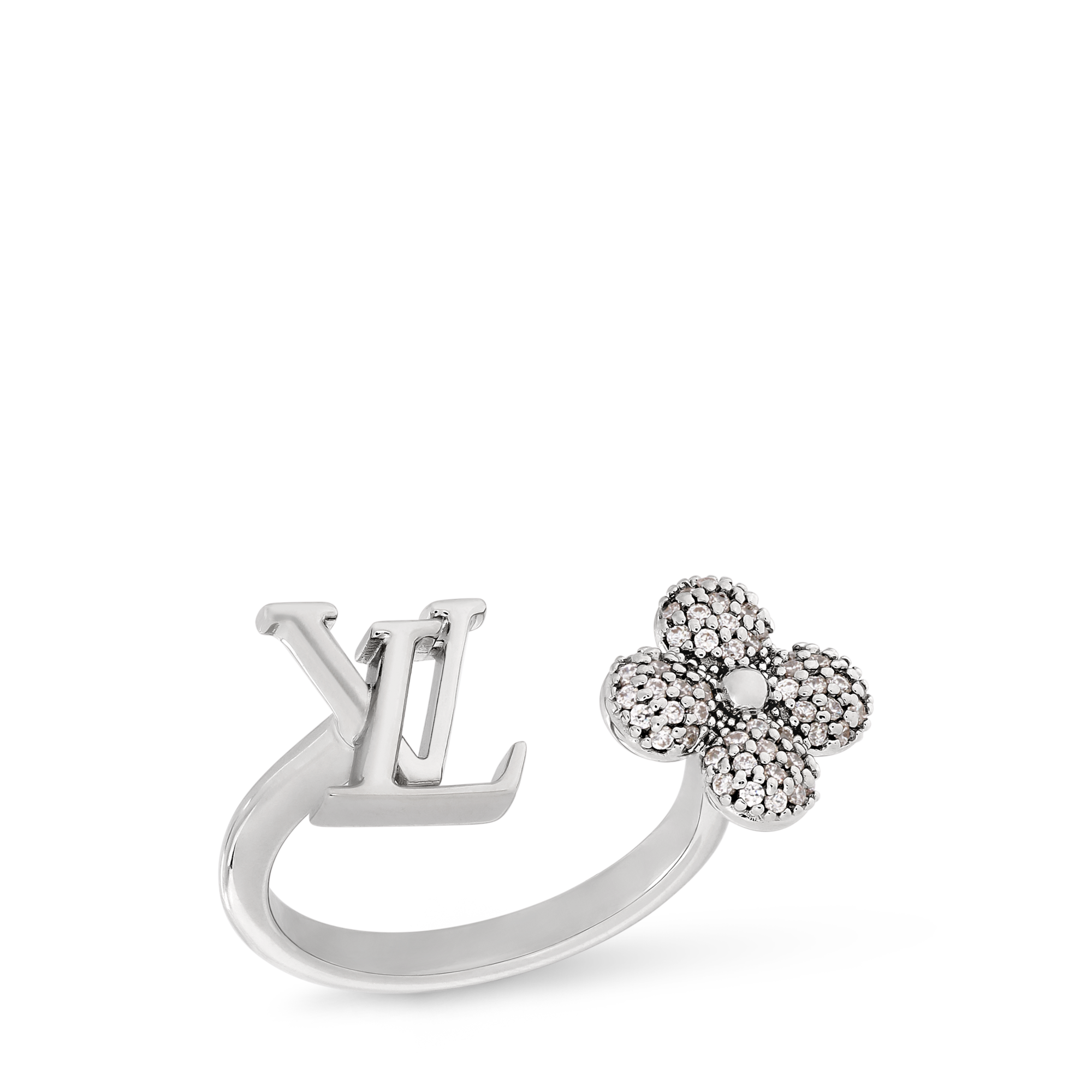 Louisette Signature Strass Ring S00 in Women