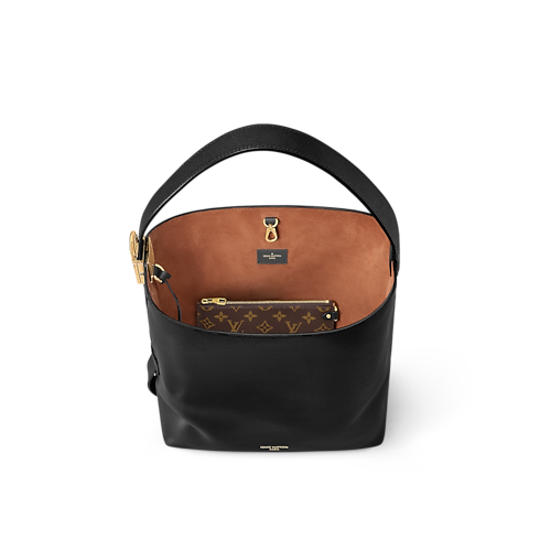 Low Key Hobo MM Minigram Leather in Women's Handbags Handbags collections by Louis Vuitton (Product zoom)
