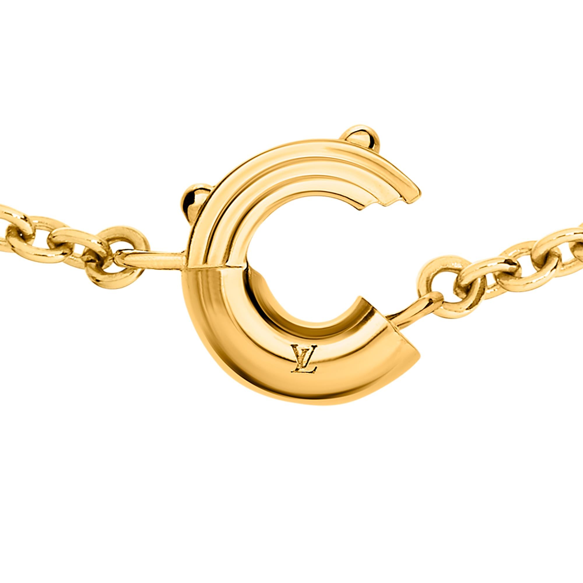 LV & Me Bracelet, Letter C S00 in Women