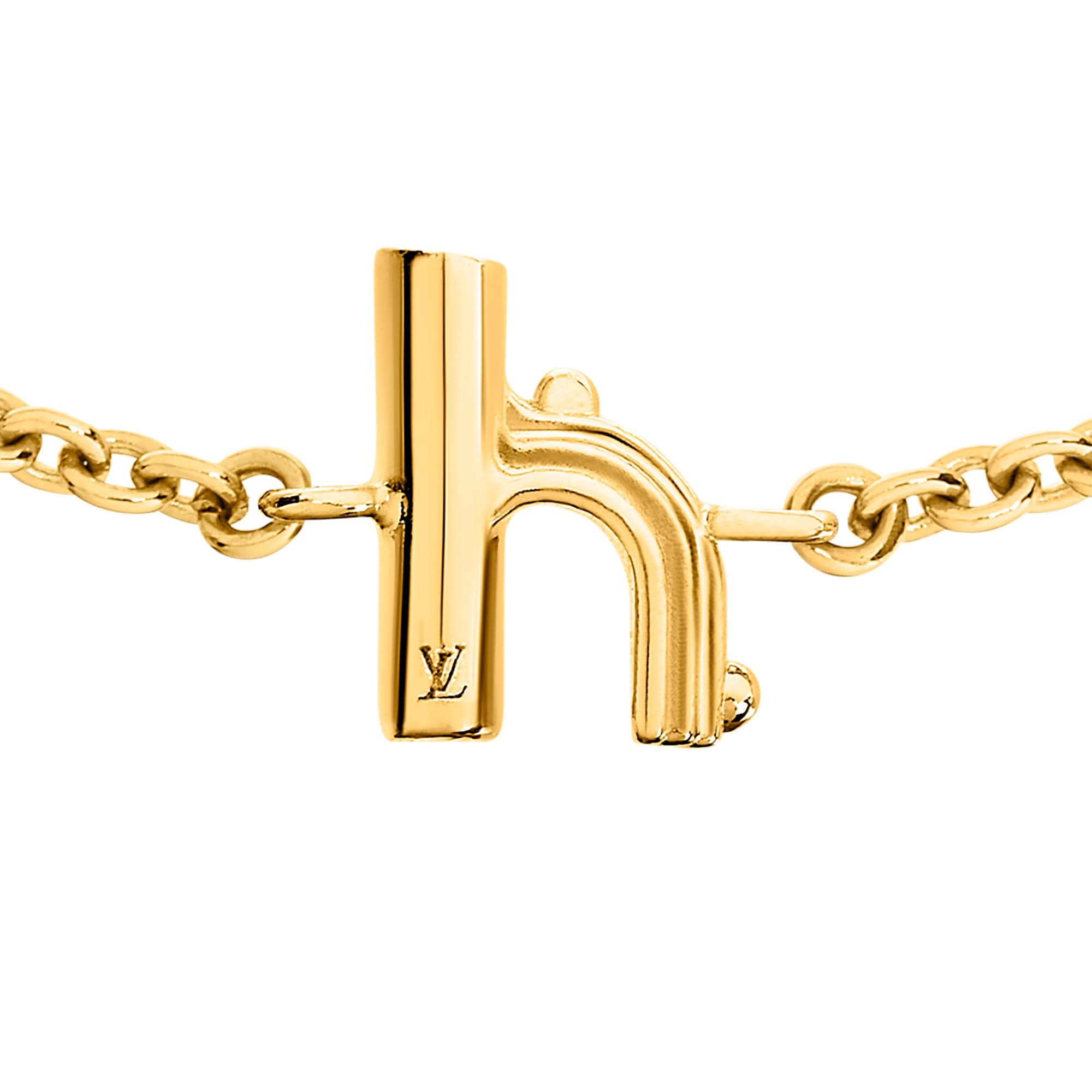 LV & Me Bracelet, Letter H S00 in Women