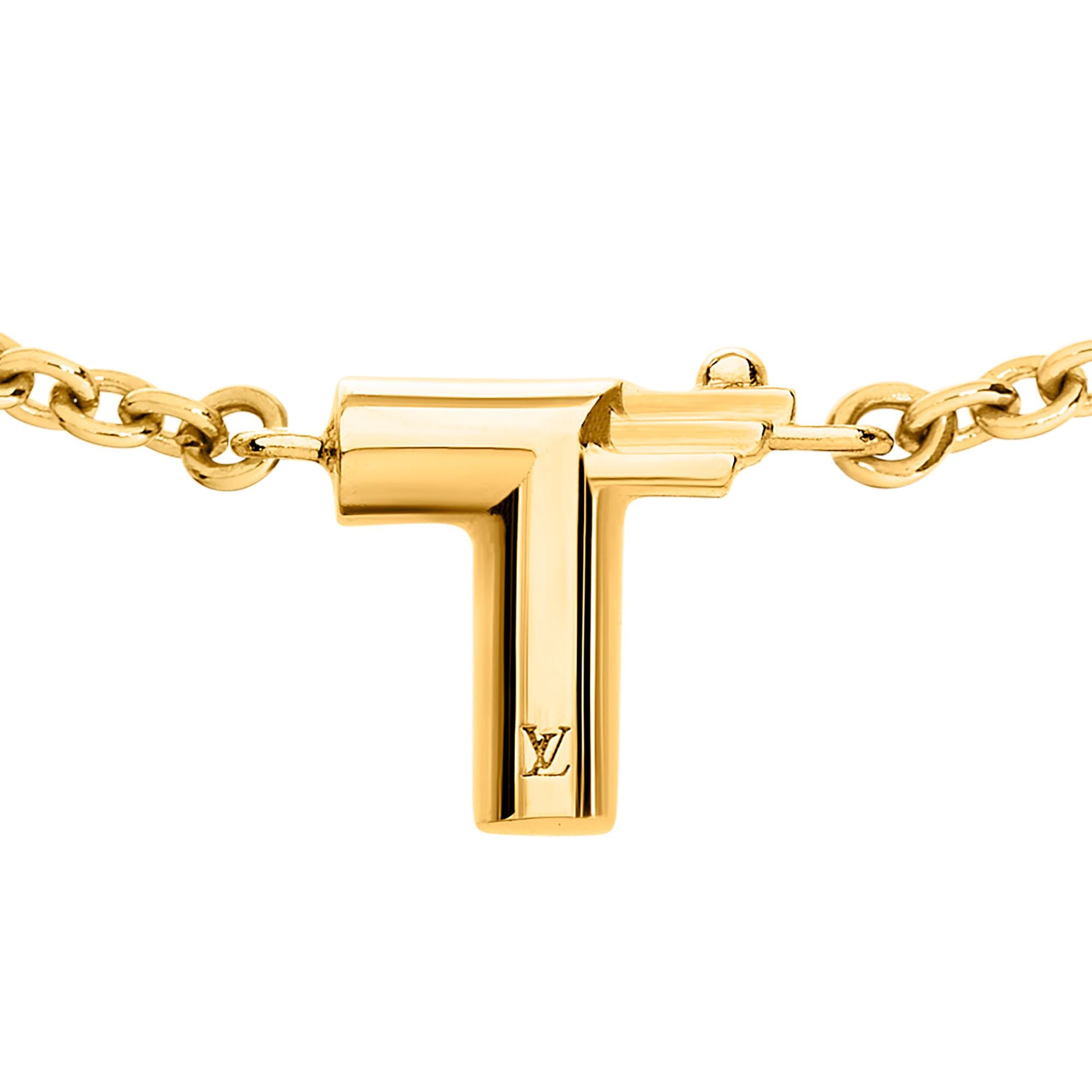 LV & Me Bracelet, Letter T S00 in Women