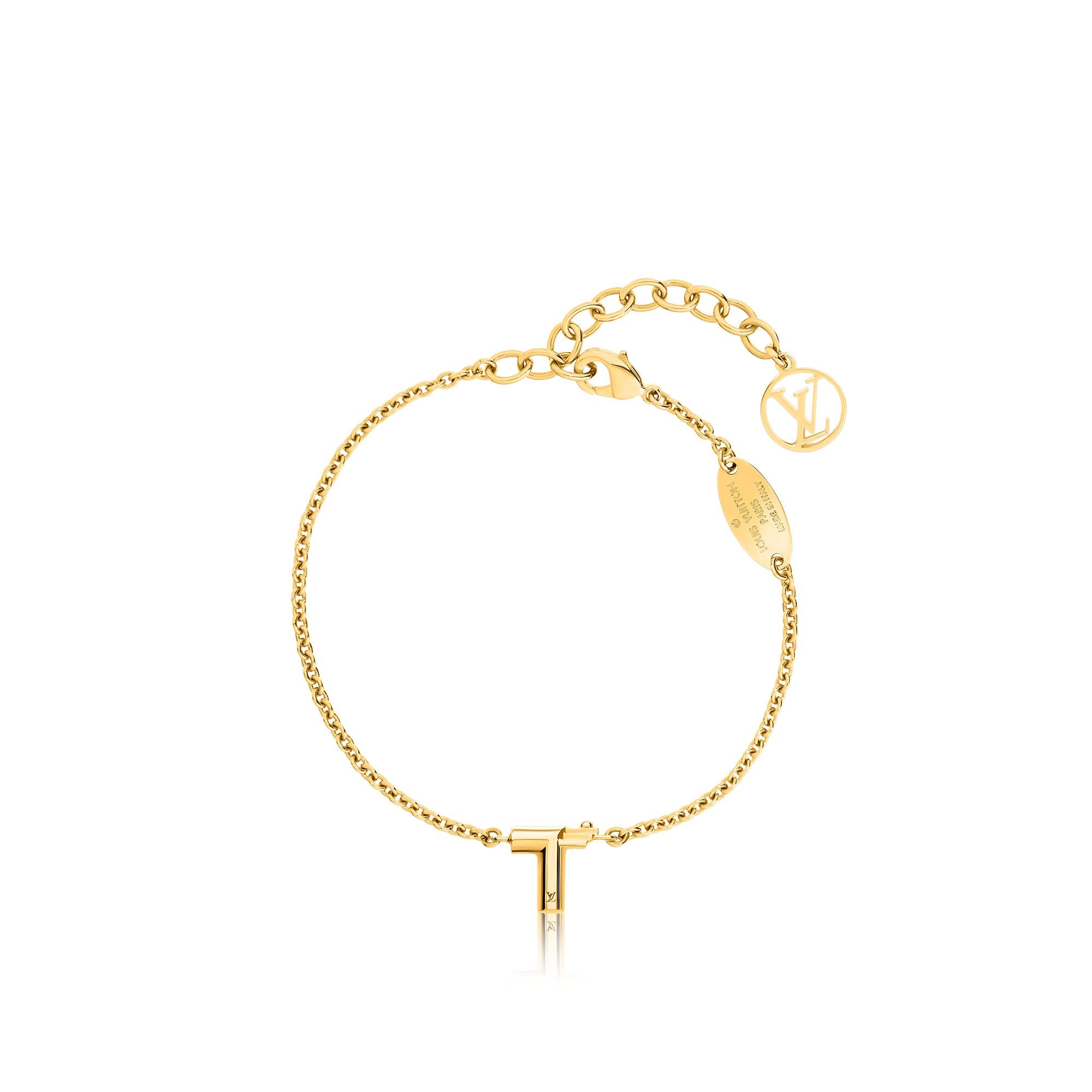 LV & Me Bracelet, Letter T S00 in Women