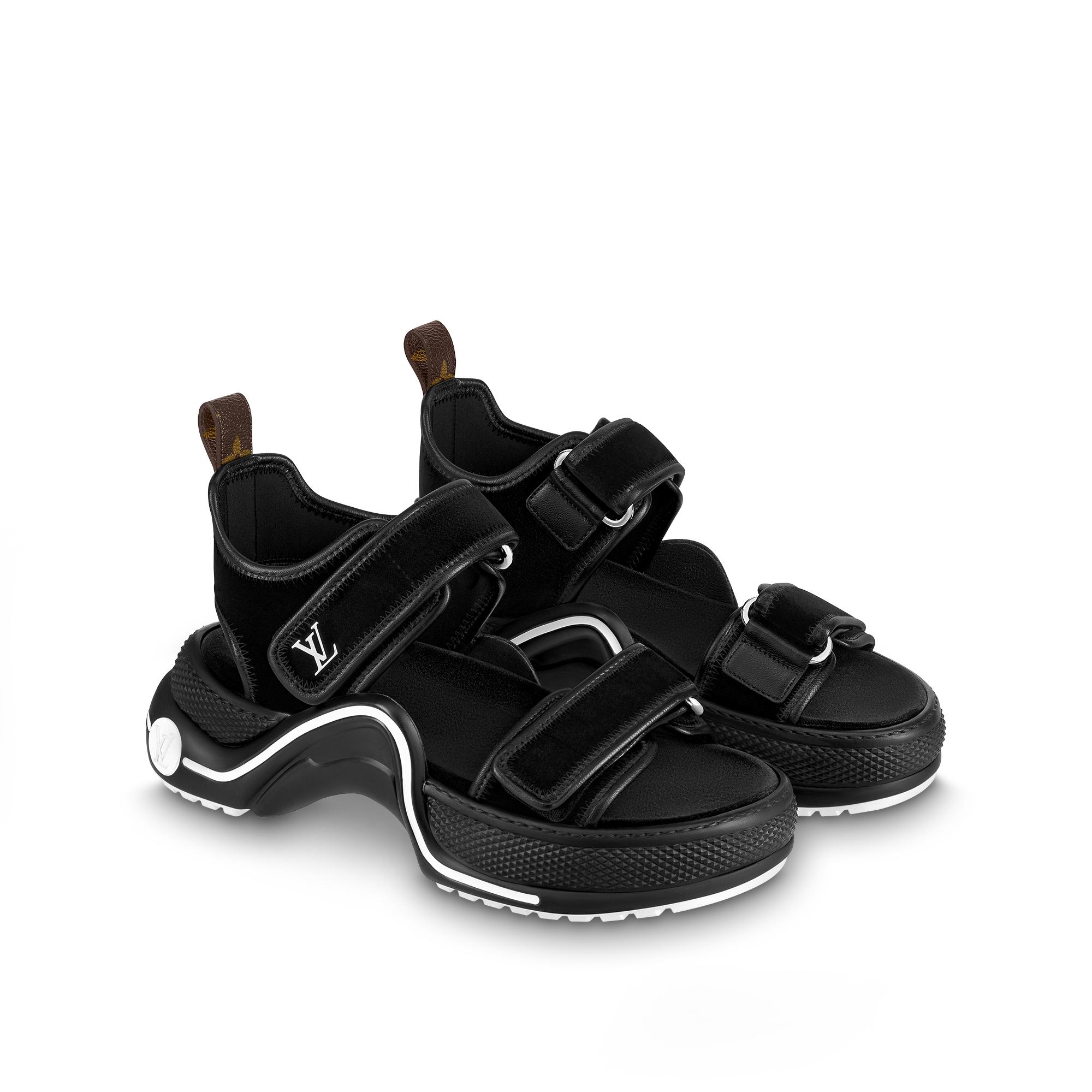 lv archlight flat sandal