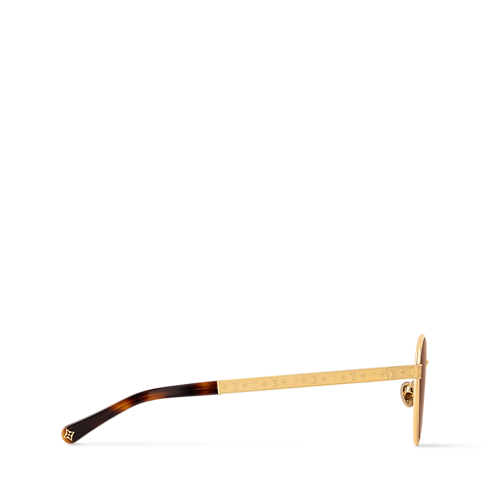 LV Aura Round Sunglasses S00 in Women's Accessories Sunglasses collections by Louis Vuitton (Product zoom)