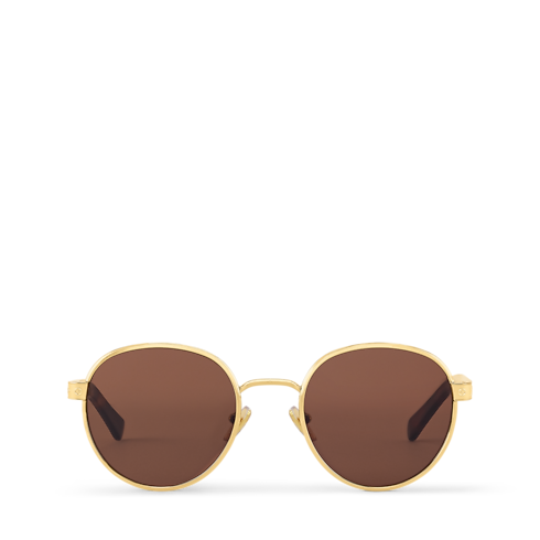 LV Aura Round Sunglasses S00 in Women's Accessories Sunglasses collections by Louis Vuitton (Product zoom)