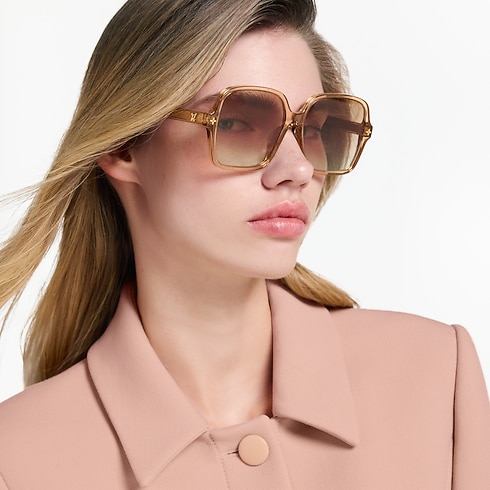 LV Aura Square Sunglasses S00 in Women's Accessories Sunglasses collections by Louis Vuitton (Product zoom)