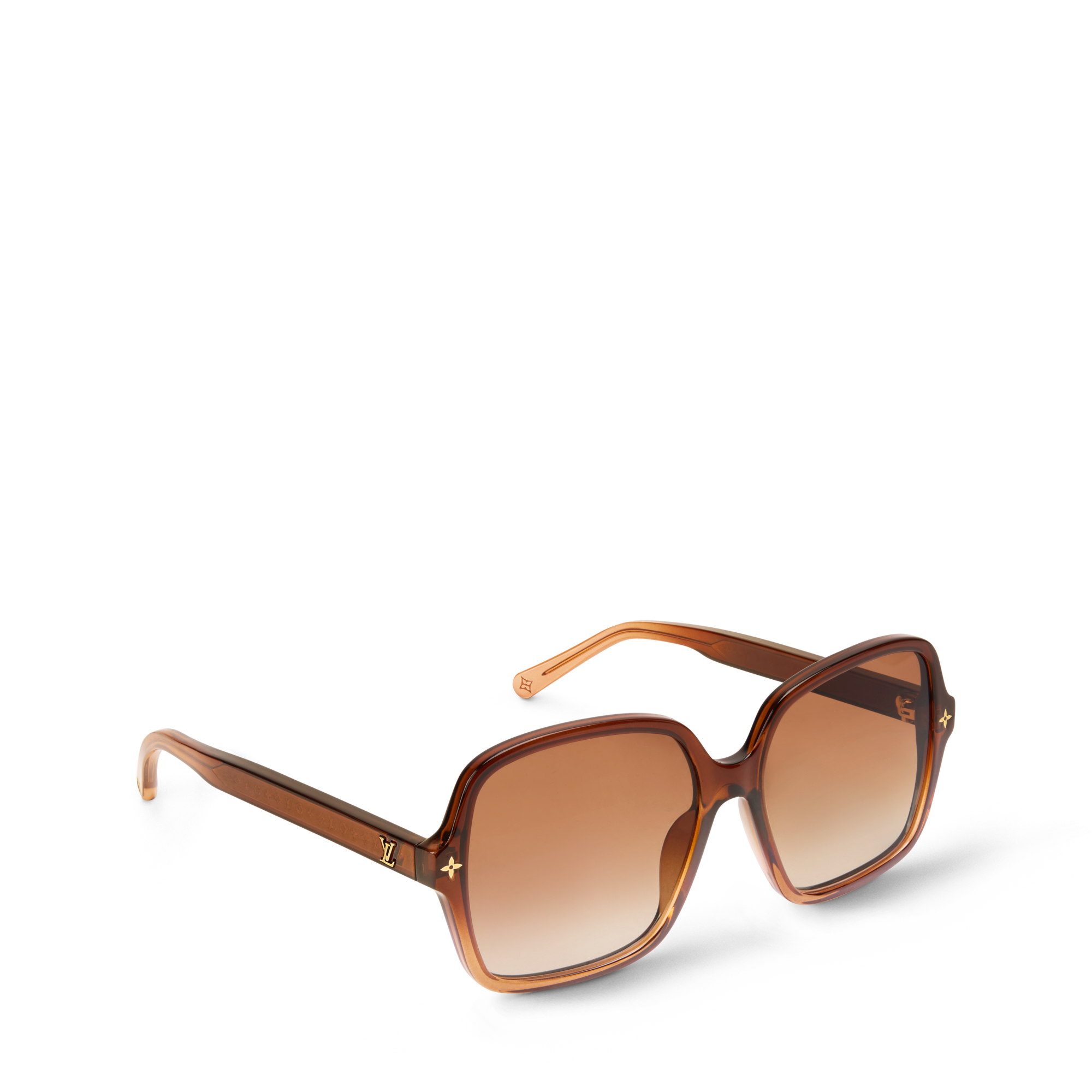 Louis Vuitton Sunglasses Z0094E Womens Light Brown LVision Light Pilot Sunglasses S00 - Women - Accessories  main image 2