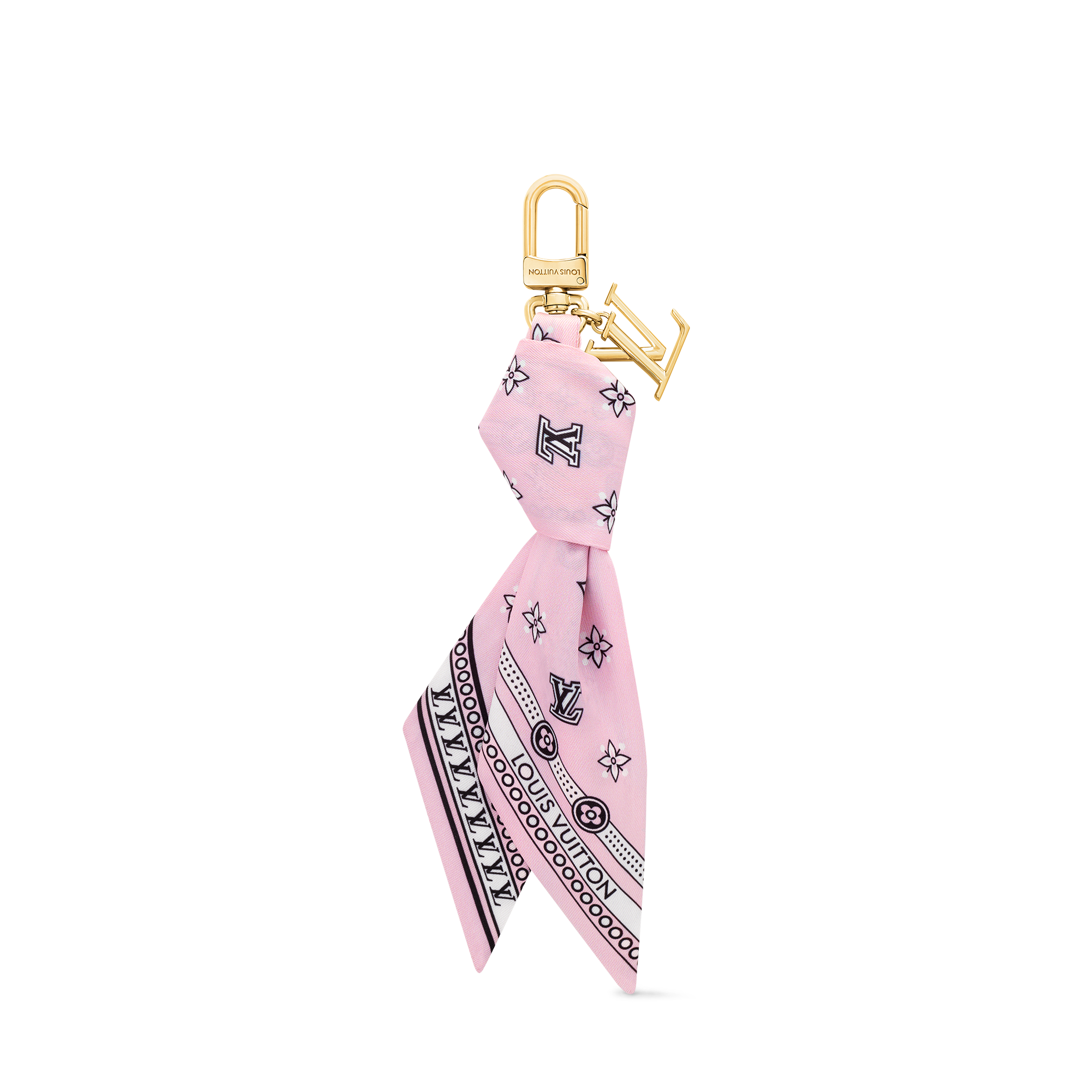 LV Bandana Bag Charm S00 in Women