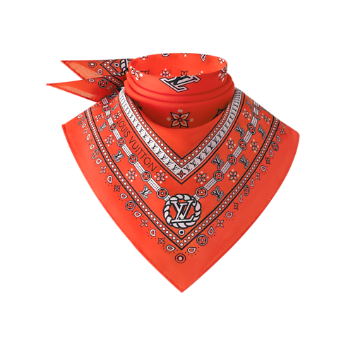 LV Bandana Square 55 S00 in Women's Accessories Silk Squares and Bandeaux collections by Louis Vuitton (Product zoom)