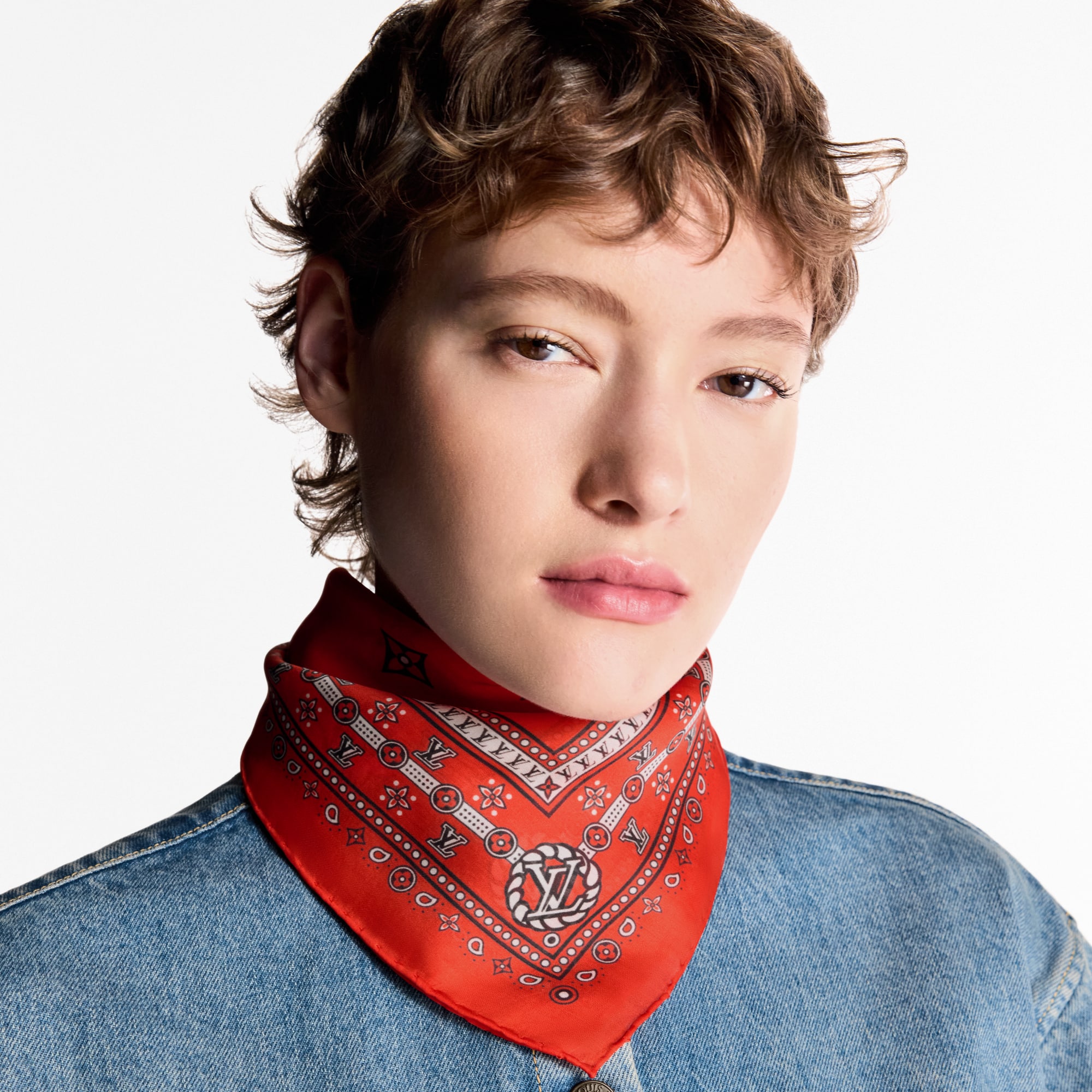 LV Bandana Square 55 S00 in Women