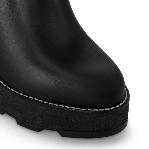 LV Beaubourg Platform Ankle Boots in Women's Shoes Boots and Ankle Boots collections by Louis Vuitton (Product zoom)