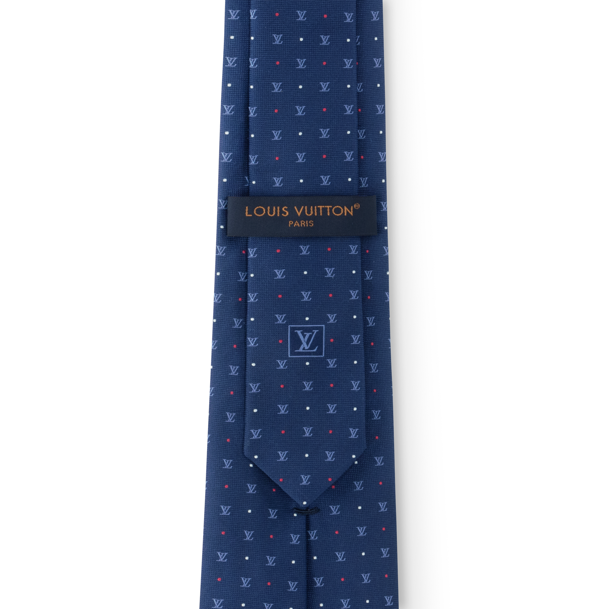 LV Blason Dots Tie S00 in Men
