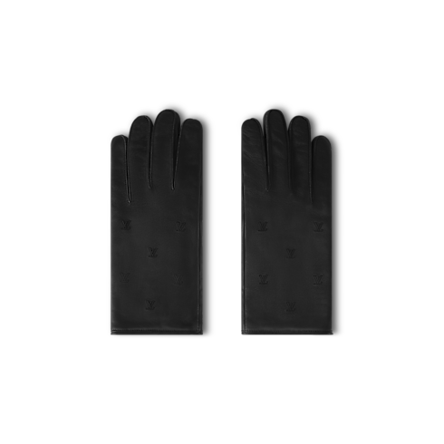 LV Blason Gloves S00 in Men's Accessories Hats, Beanies and Gloves collections by Louis Vuitton (Product zoom)