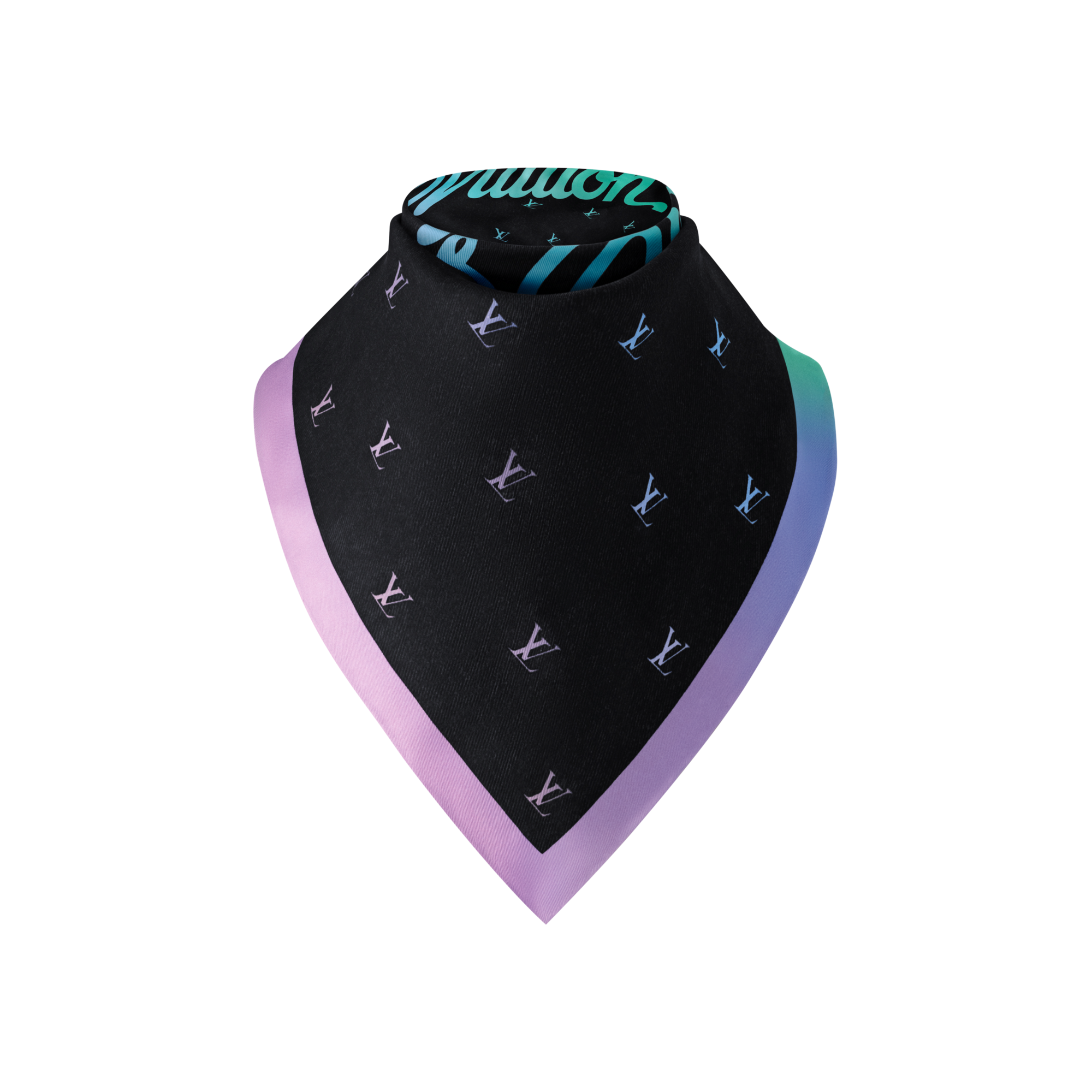 LV Blason Shading Bandana S00 in Men