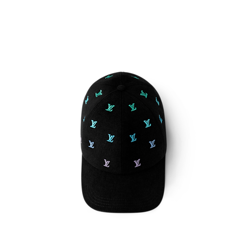 LV Blason Shading Denim Cap S00 in Men's Accessories Hats, Beanies and Gloves collections by Louis Vuitton (Product zoom)