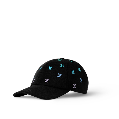 LV Blason Shading Denim Cap S00 in Men's Accessories Hats, Beanies and Gloves collections by Louis Vuitton (Product zoom)
