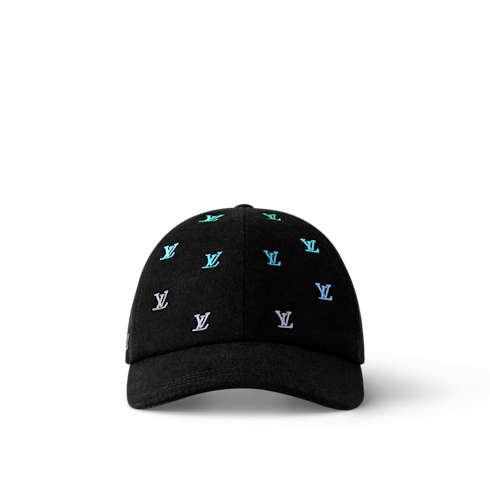 LV Blason Shading Denim Cap S00 in Men's Accessories Hats, Beanies and Gloves collections by Louis Vuitton (Product zoom)