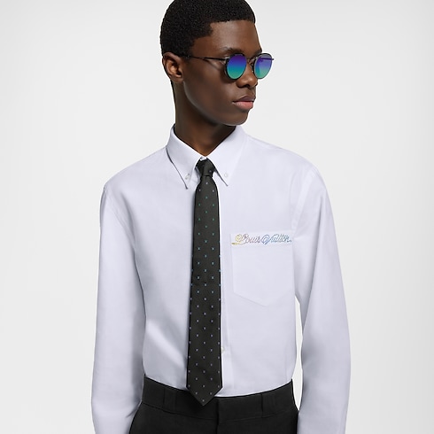 LV Blason Shading Tie S00 in Men's Accessories Ties and Pocket Squares collections by Louis Vuitton (Product zoom)