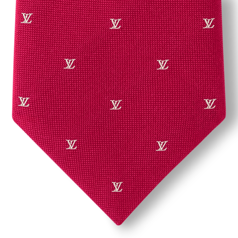 LV Blason Tie S00 in Men's Accessories Ties and Pocket Squares collections by Louis Vuitton (Product zoom)
