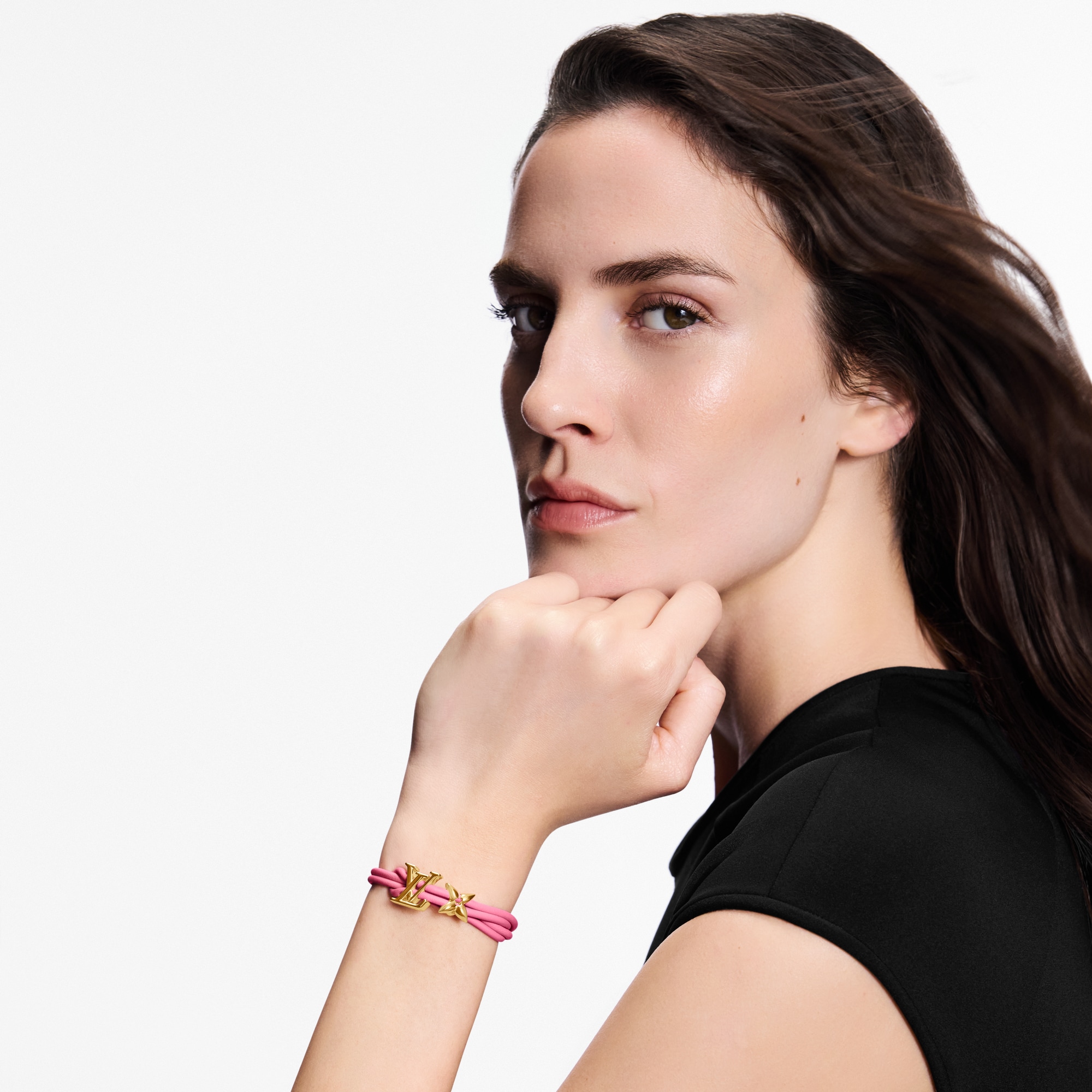 LV Bloom Bracelet Other Leathers in Women