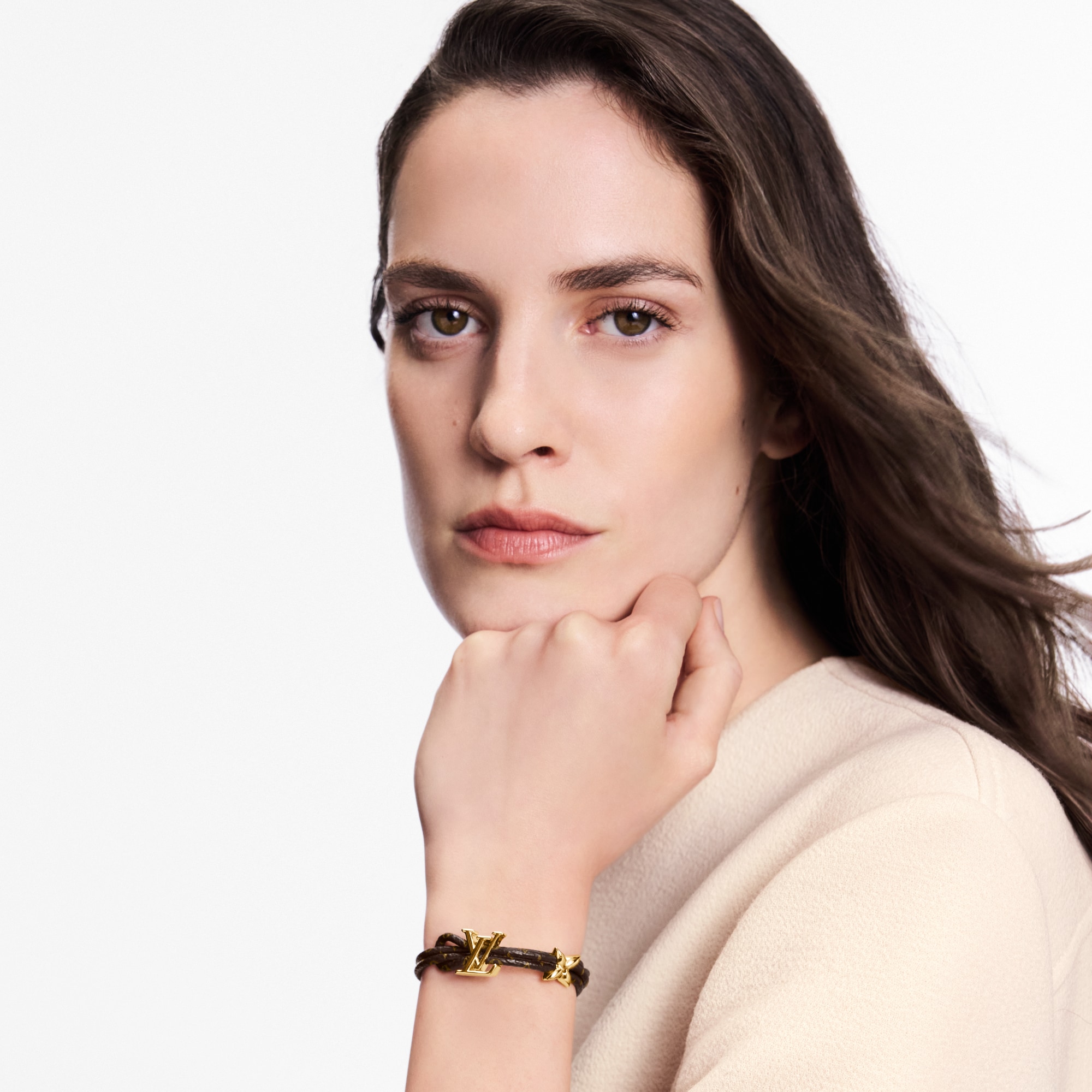 LV Bloom Bracelet Other Leathers in Women