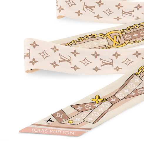 LV Bow BB Bandeau S00 in Women's Accessories Silk Squares and Bandeaux collections by Louis Vuitton (Product zoom)
