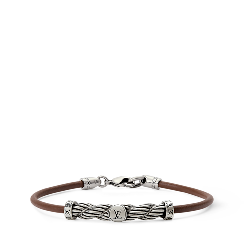 LV Braids Leather Bracelet Other Leathers in Men's Accessories All Accessories collections by Louis Vuitton (Product zoom)
