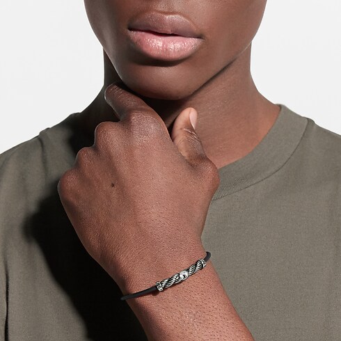 LV Braids Leather Bracelet Other Leathers in Men's Accessories All Accessories collections by Louis Vuitton (Product zoom)