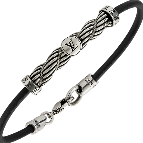 LV Braids Leather Bracelet Other Leathers in Men's Accessories All Accessories collections by Louis Vuitton (Product zoom)