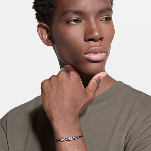 LV Braids Leather Bracelet Other Leathers in Men's Accessories All Accessories collections by Louis Vuitton (Product zoom)