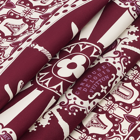 LV Carrousel Square 70 S00 in Women's Accessories Silk Squares and Bandeaux collections by Louis Vuitton (Product zoom)