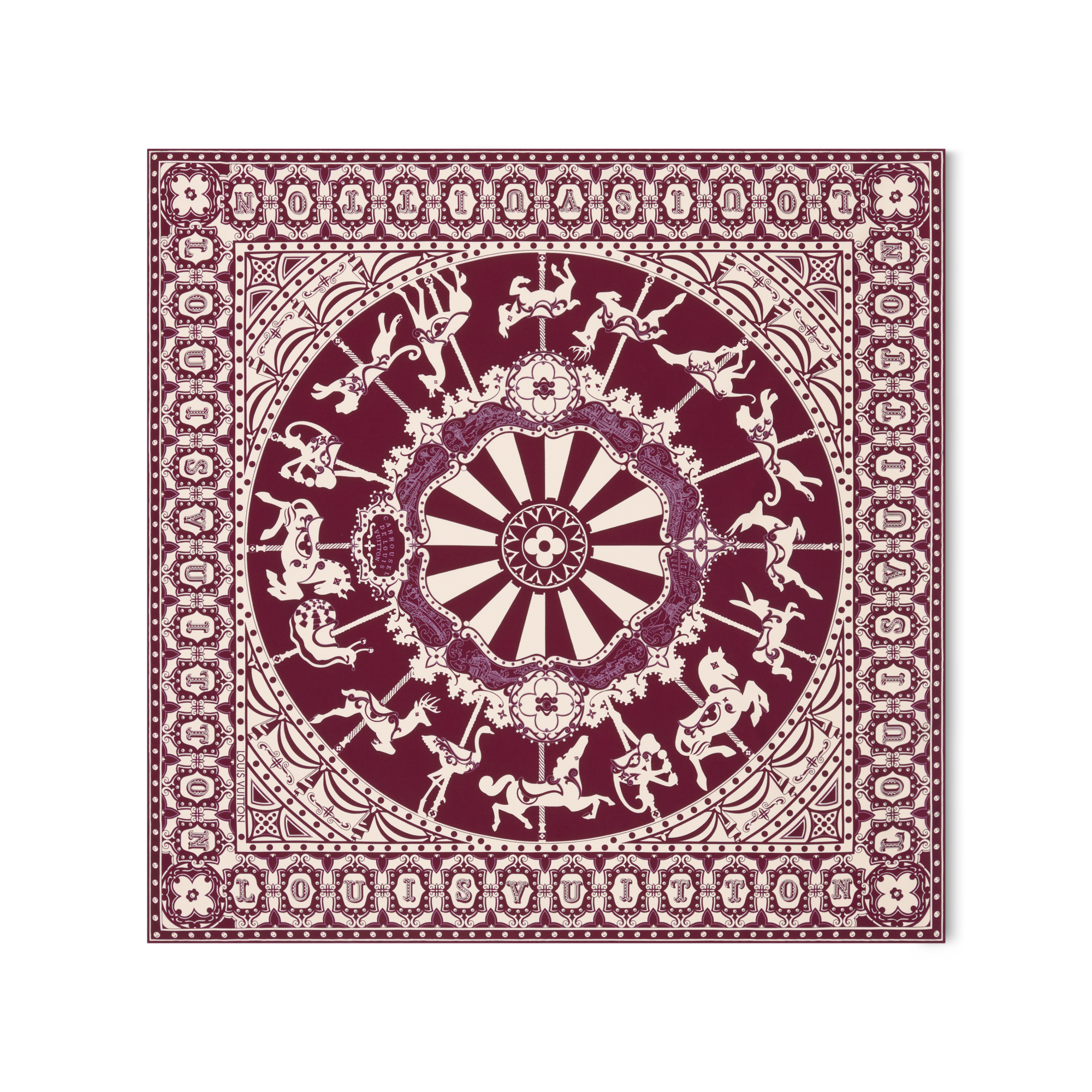 LV Carrousel Square 70 S00 in Women