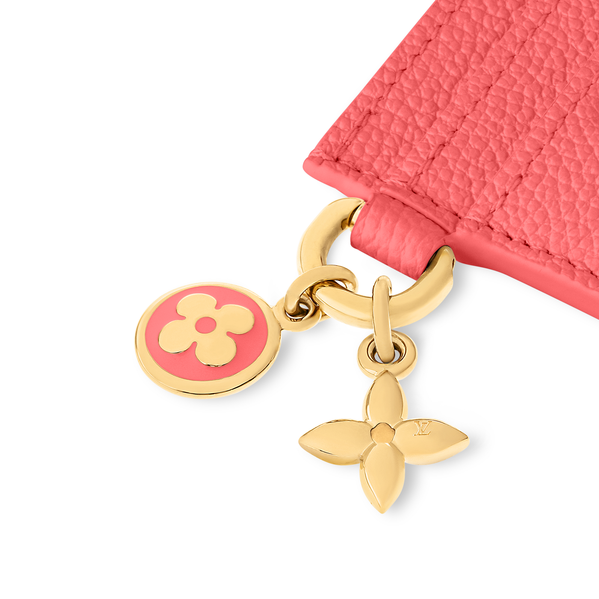 LV Charms Card Holder Monogram Empreinte Leather in Women