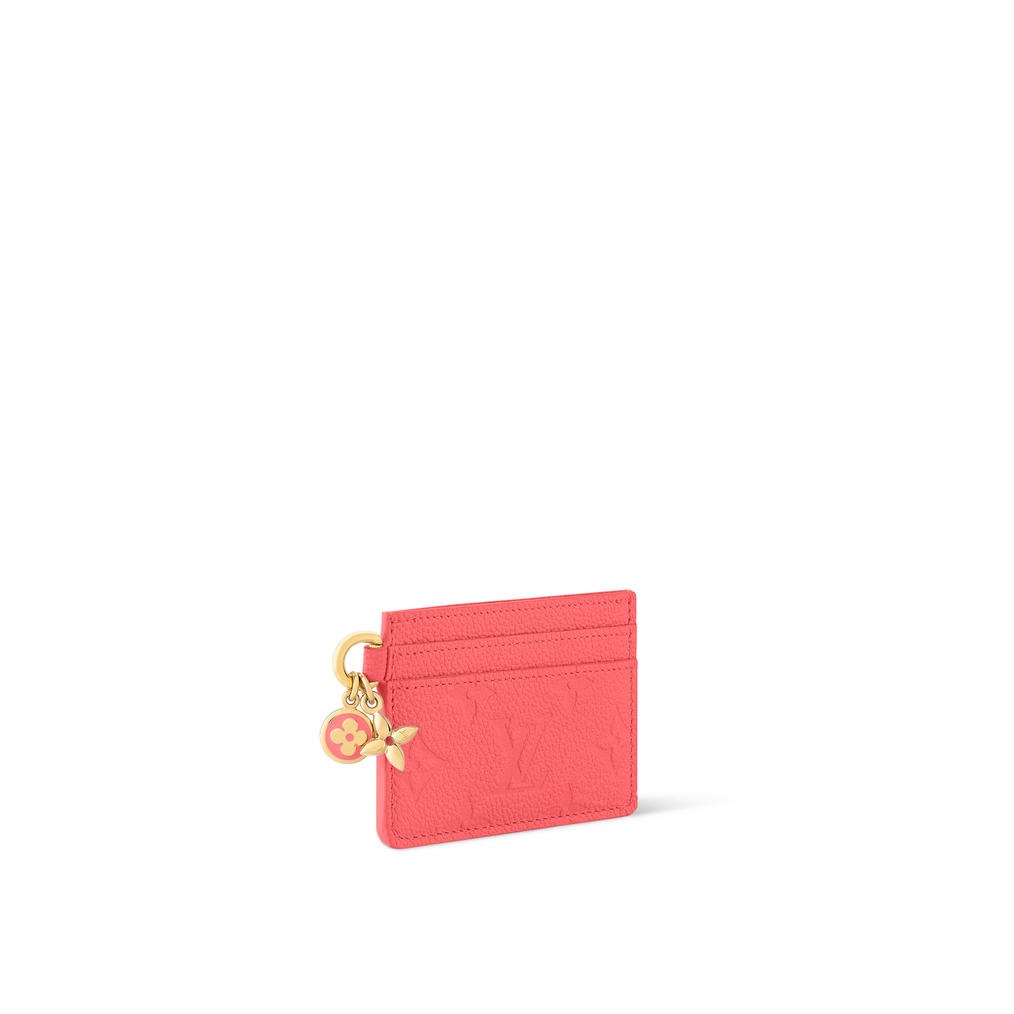 LV Charms Card Holder Monogram Empreinte Leather in Women
