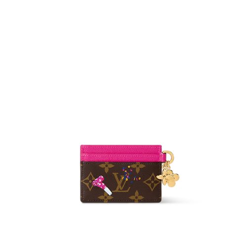 LV Charms Card Holder Monogram Canvas in Women's Wallets and Small Leather Goods Card Holders and Key Holders collections by Louis Vuitton (Product zoom)