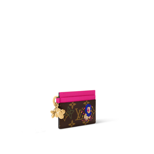 LV Charms Card Holder Monogram Canvas in Women's Wallets and Small Leather Goods Card Holders and Key Holders collections by Louis Vuitton (Product zoom)