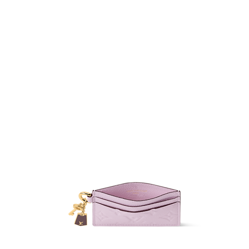 LV Charms Card Holder interior view
