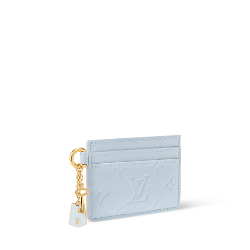 LV Charms Card Holder side view