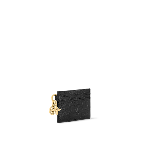 LV Charms Card Holder Monogram Empreinte Leather in Women's Wallets and Small Leather Goods Card Holders and Key Holders collections by Louis Vuitton (Product zoom)