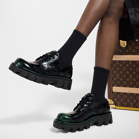 LV Checker Derby in Men's Shoes Lace-Ups and Buckle Shoes collections by Louis Vuitton (Product zoom)