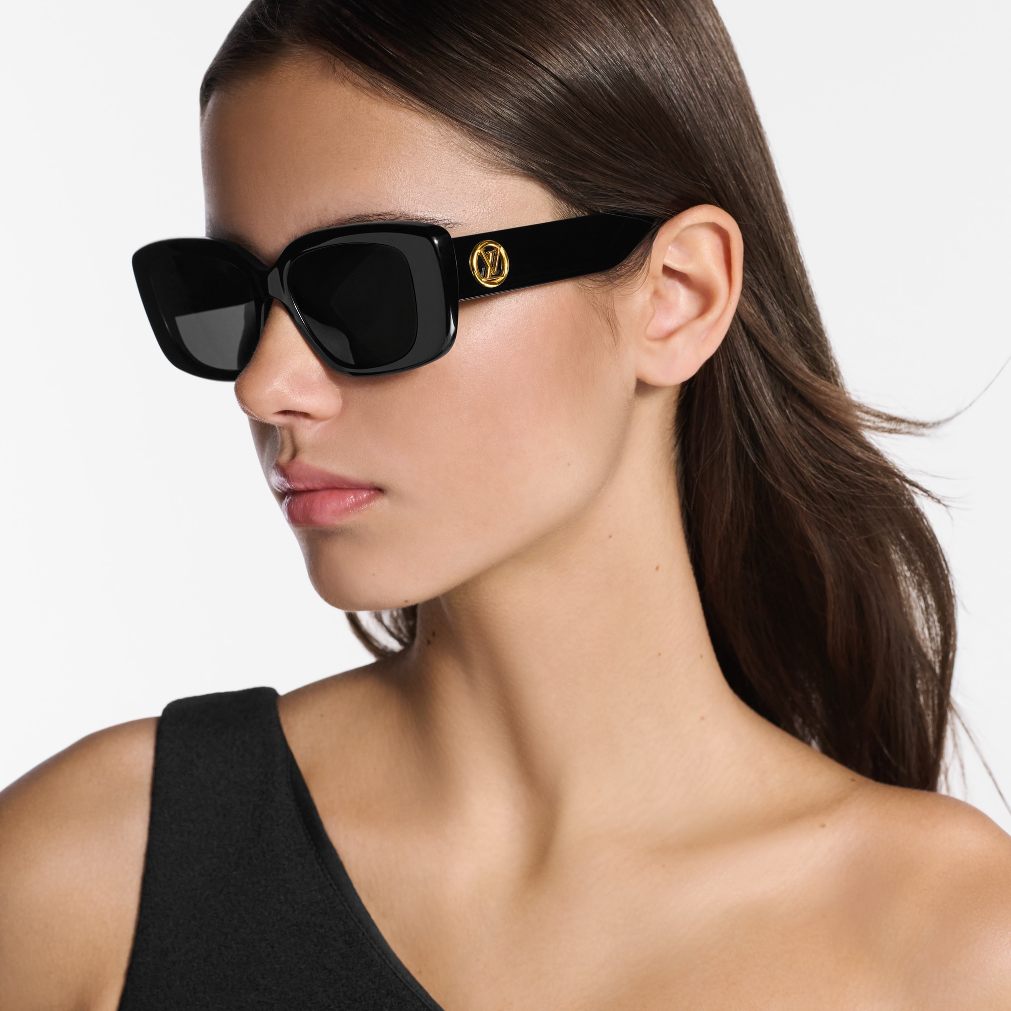 LV Circle Large Cat Eye Sunglasses S00 in Women